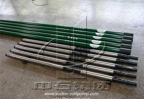 25 - 30ft Längen-wohle Pumpen-Schläuche mit Spray-Metallkolben-unter der Oberfläche liegendem Sauger Rod Pump