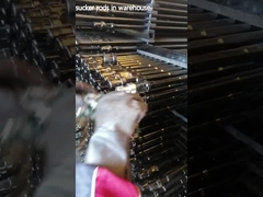 Ölfeldbohrwerkzeug Hohles Ölfeld-Saugerstangen Legierungsstahlmaterial 25 - 30 Fuß Länge